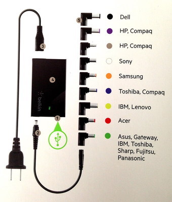 Belkin貝爾金 F5L134zh90W 通用筆記本電腦電源 (配USB 2.1A充電端口)【行情 報價 價格 評測】-電腦/辦公 電腦整機(jī)、電腦配件-瑯瑯比價網(wǎng)